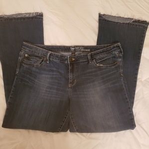 Gap Baby Boot Raw Hem Jeans Size 18